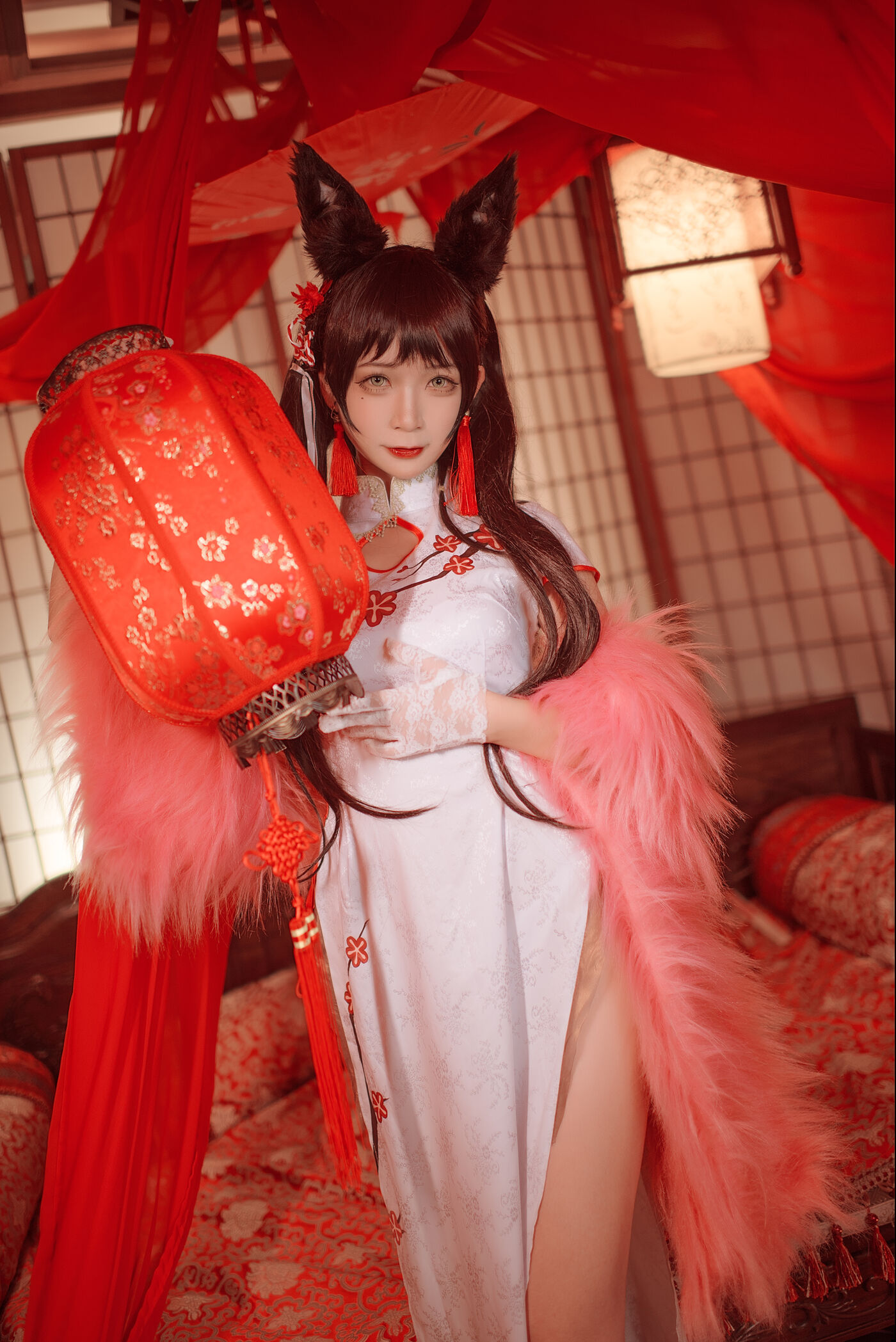 樱落酱 NO.005 爱宕新春旗袍 [16P]插图1